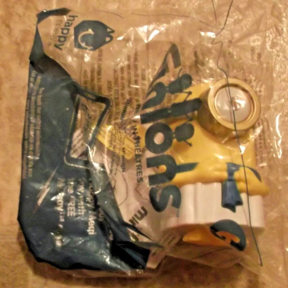 2/$30 McDonald's Minion 2015 Toys Egyptian No 6 Happy Meal Toy Figure NIP